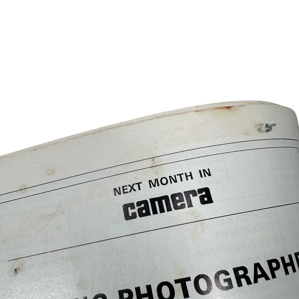 Vintage Camera Magazine July 1974 No 7 Fulvio Roiter Marketa Luskacova Pentax Ad